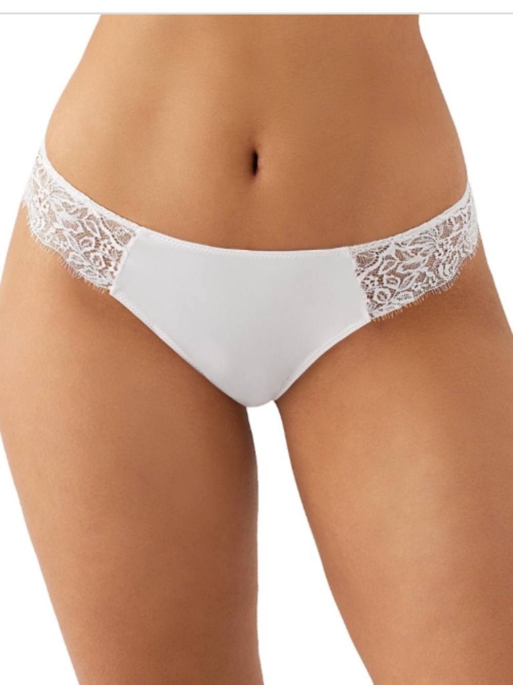 B. Tempt'd by Wacoal It's on Lace Trim Thong